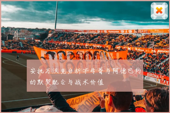 安托万沃克分析字母哥与阿德巴约的默契配合与战术价值