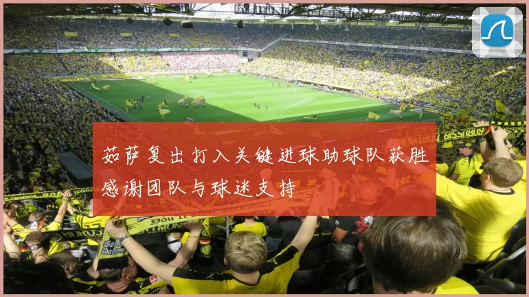 茹萨复出打入关键进球助球队获胜感谢团队与球迷支持